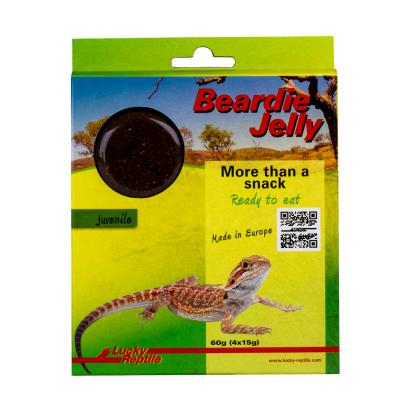 Gelée pour lézards omnivores juvéniles "Beardie jelly" de Lucky reptile