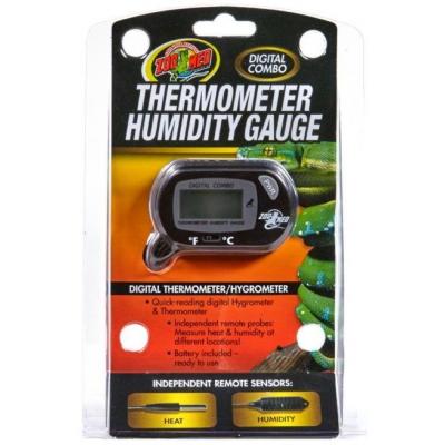 Thermomètre hygromètre Digital combo gauge Zoomed - REPTILIS