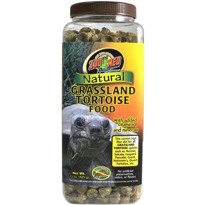 Alimentation en petits granulés pour tortues terrestres "Natural grassland tortoise food" Zoomed