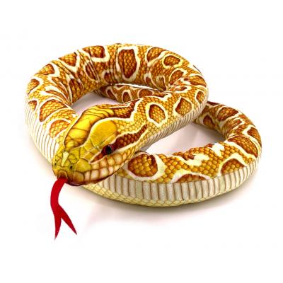 Peluche Python doré
