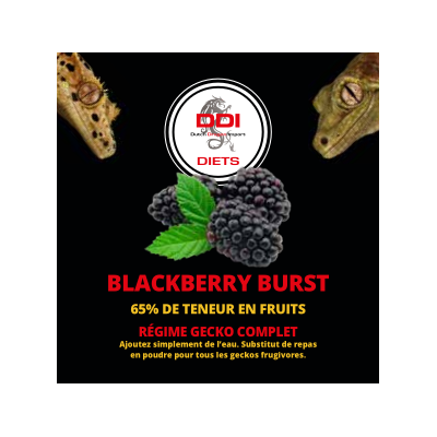 Nourriture complète à la mûre pour frugivore "Blackberry burst"