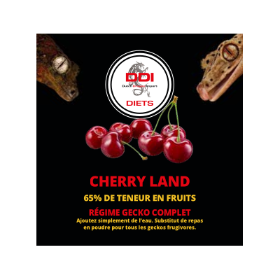 Nourriture complète à la cerise pour frugivore "Cherry land"