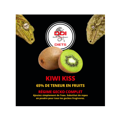 Nourriture complète au kiwi pour frugivore "Kiwi kiss"