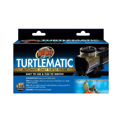 Distributeur de nourriture automatique pour tortue "Turtlematic" Zoomed