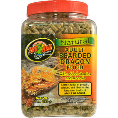 Alimentation en granulés Pogona adulte "Nat bearded dragon food" Zoomed