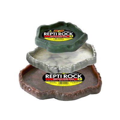 Gamelle incassable "Repti rock food dish" Zoomed