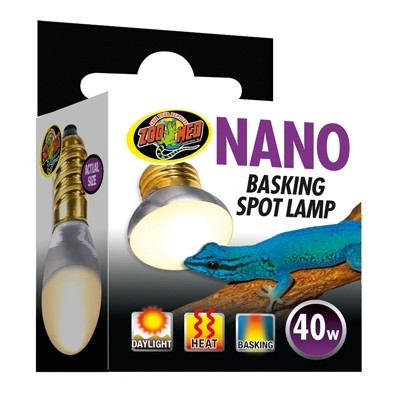 Mini spot chauffant "Nano basking spot" de Zoomed