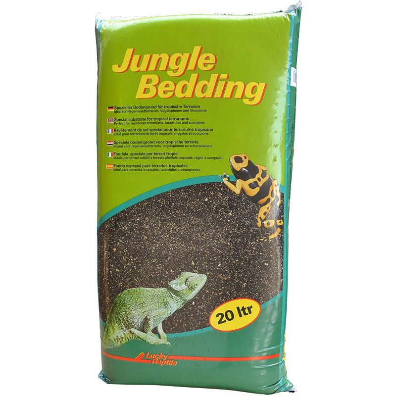 Substrat pour terrarium tropical "Jungle bedding" Lucky reptile