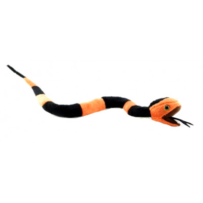 Peluche serpent Lampropeltis