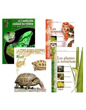 Livres spécialisés terrariophilie